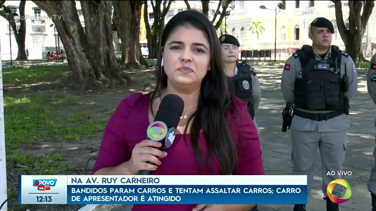 Bandidos param carros e tenta assaltar motoristas, na av. Ruy Carneiro - O Povo na TV