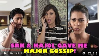 EXCLUSIVE: Shah Rukh Khan & Kajol Call MissMalini With Juicy Gossip!