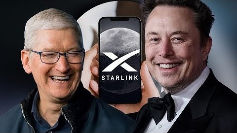 Apple and SpaceX have teamed up to make iPhones work anywhere using Starlink, SpaceX