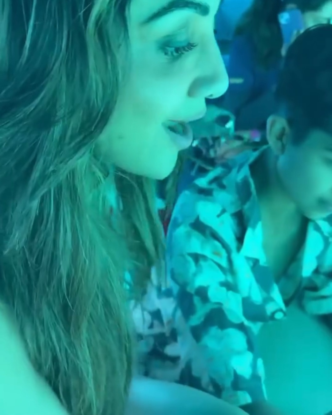 Shilpa Shetty explores the DEEP blue ocean in a Submarine Adventure! ? ? #shilpashetty #shorts