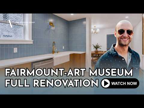 Fully Renovated Rowhome in Fairmount-Art Museum Area | Philadelphia Home Tour