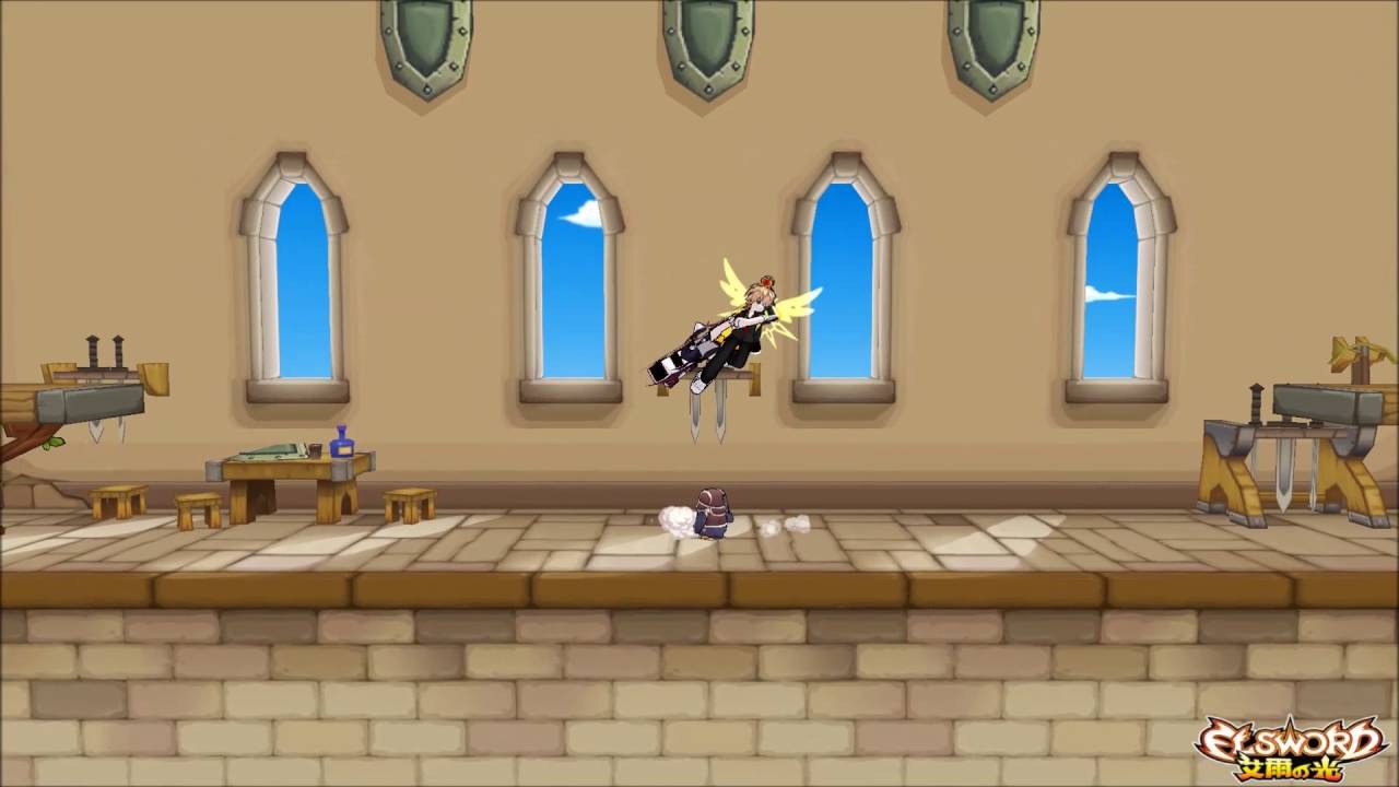 Arc Slash + down key