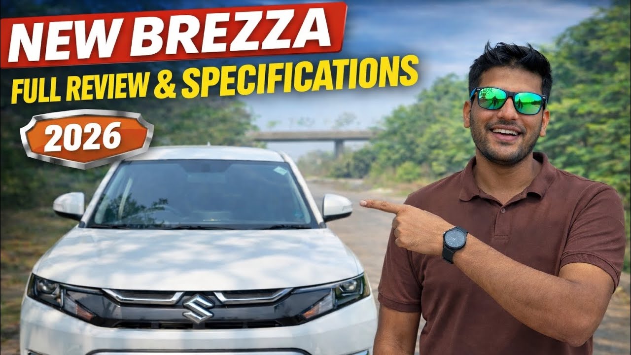 🚗 New Maruti Suzuki Brezza 2026 – Full Review & Specifications 🔥#automobile 