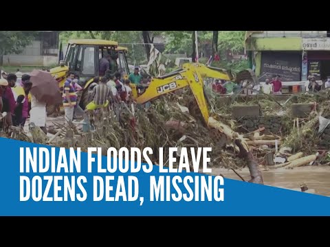 Indian floods leave dozens dead, missing