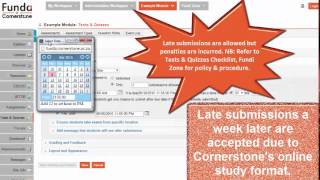 Creating Tests & Quizzes Part 1 - Settings.