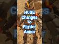 Changes to Fighter Armor!  #grounded2 #gaming  #gamingshorts