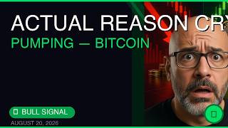 The Actual Reason Crypto Is Pumping — Bitcoin Price Prediction August 2026