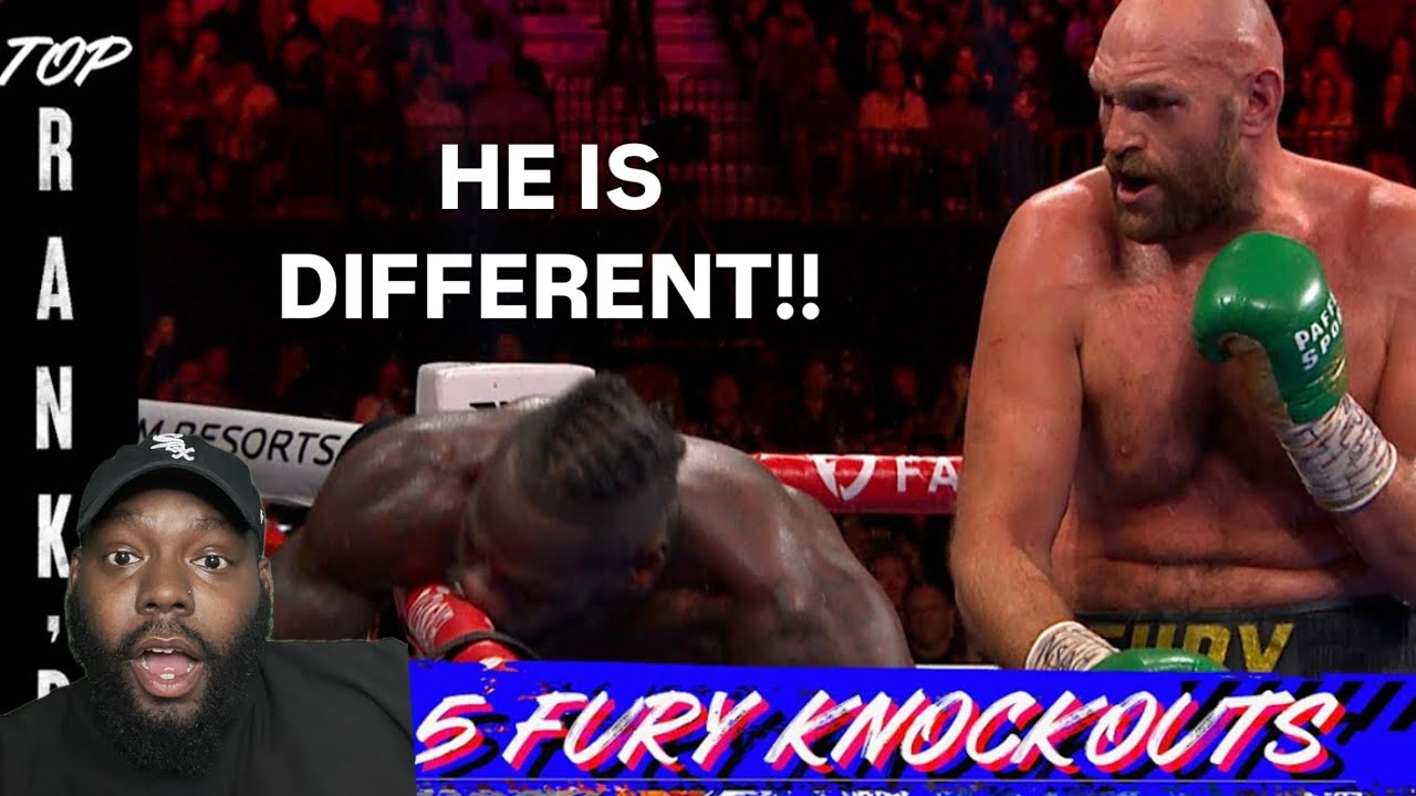 CHICAGO DUDES REACTION TO Top 5 Tyson Fury Knockouts | Top Rank'd