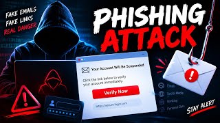 One Click Can Hack You 😱 | Phishing Attack Explained