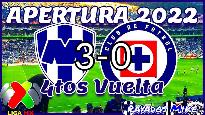 ¡ASÍ SE VIVIÓ! | MTY 3-0 Cruz Azul 4tos Ap 2022 Liga MX / Rayados Mike