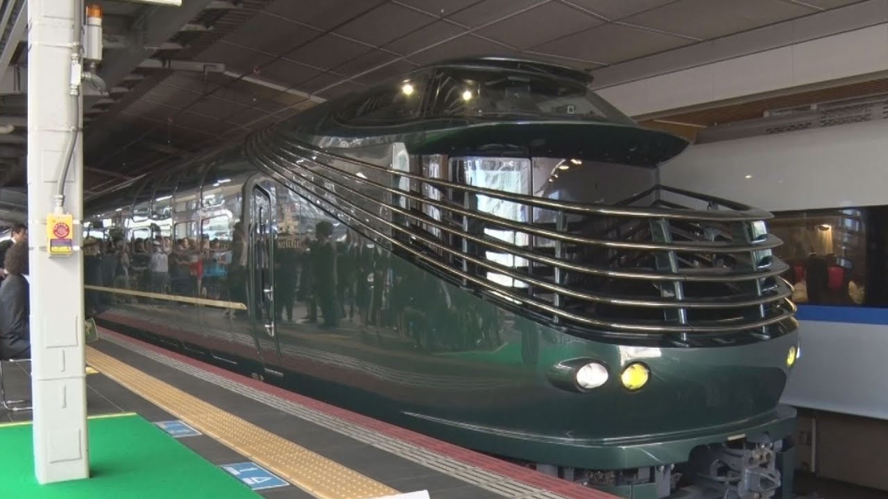 走るホテル、西へ 豪華寝台列車「瑞風」デビュー - YouTube