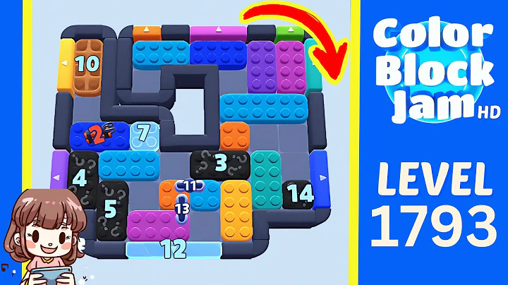 Color Block Jam Level 921 (1793) Solution Walkthrough