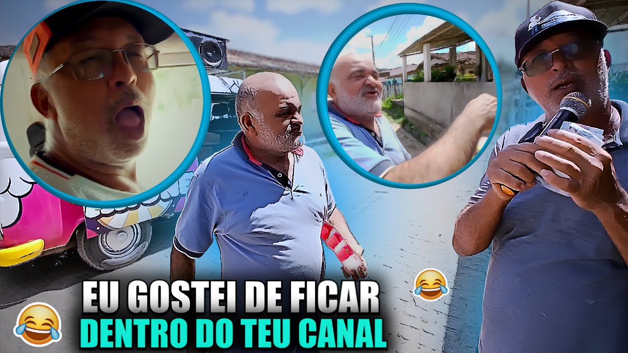 ELE DISSE QUE FICOU ATÉ 3 HORAS DA MADRUGADA CURTINDO O CANAL DO COROA