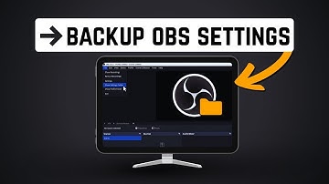 OBS Studio: How To Backup OBS Settings | Export/Import OBS Settings, Scenes & Sources