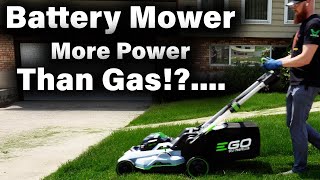Lawn Mower Review, Battery technology BETTER Than GAS!? Ego Select Cut XP LM2156SP review!