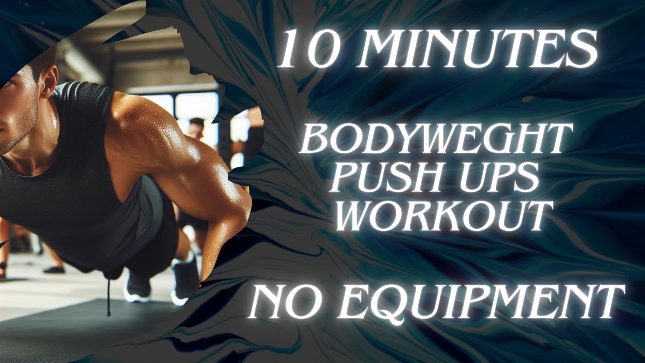 👉 10 Min Intermediate Push Ups Workout [ No Equipment ] 🤯 - YouTube