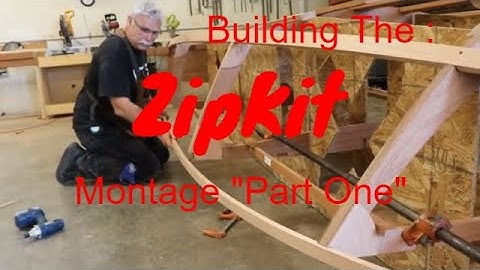 Building The Glen L ZipKit Part One  Montage DIY plywood boat kit, The Glen L Zip ready to assemble