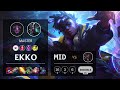 Ekko Mid vs Lucian - KR Master Patch 10.23