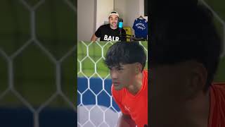 ⚽️ ¿Talento o locura? 🇧🇷 #futbol #kilyfutbol #panenka #cu...