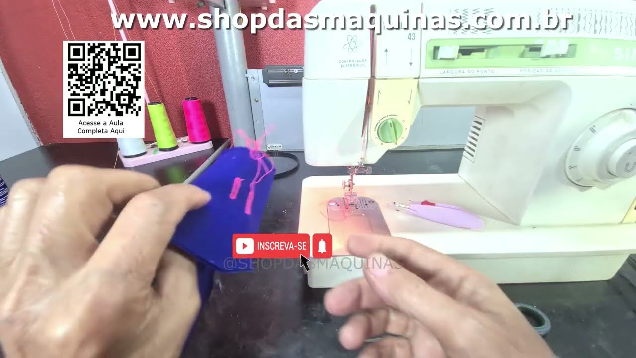 Sabe Fazer Assim? Como Fazer Casas de Botão em 30 Segundos na Maquina de Costura Dica Rápida