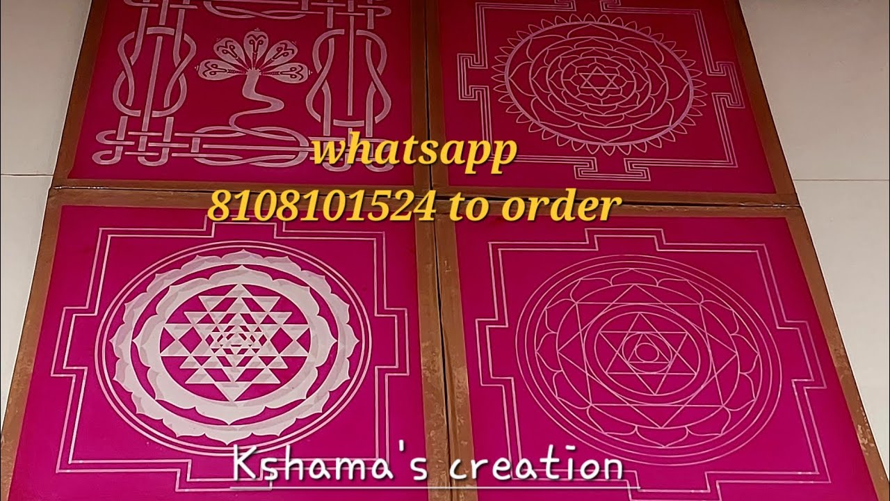 Sudarshan Yantra Surya Yantra Shree Chakra  Sarpa Yantra