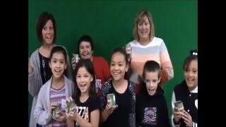 Harmon Elementary School Food Drive 2015