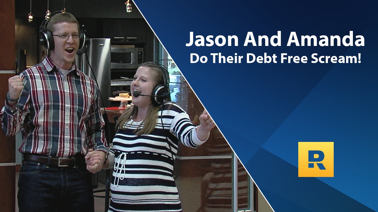 Jason And Amanda Do Their Debt Free Scream! Jason And Amanda Do Their Debt Free Scream!