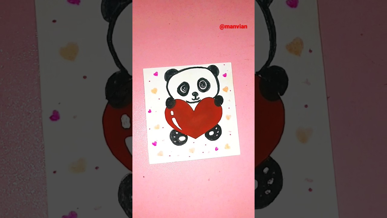 A Cute Panda Card