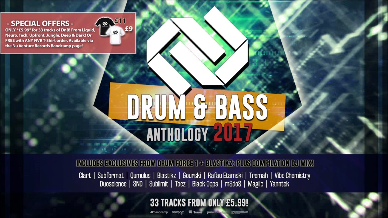 [60 Mins Mix!] Drum & Bass Anthology: 2017 - Mixed By Forever Heaven [NVR037: OUT NOW!]