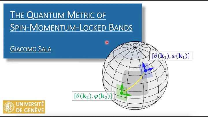OBELIX  - Orbitronics Seminar:  The quantum metric of spin-momentum lock-ed bands, by Giacomo Sala