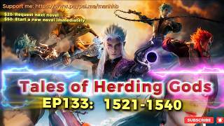 Tale Of Herding Gods Ep 133 | Chapter 1521 to 1540 | Qin Mu | English Cultivation Audiobook
