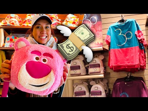 Vidéo: Magasinage de marchandises Disneyland par emplacement de parc