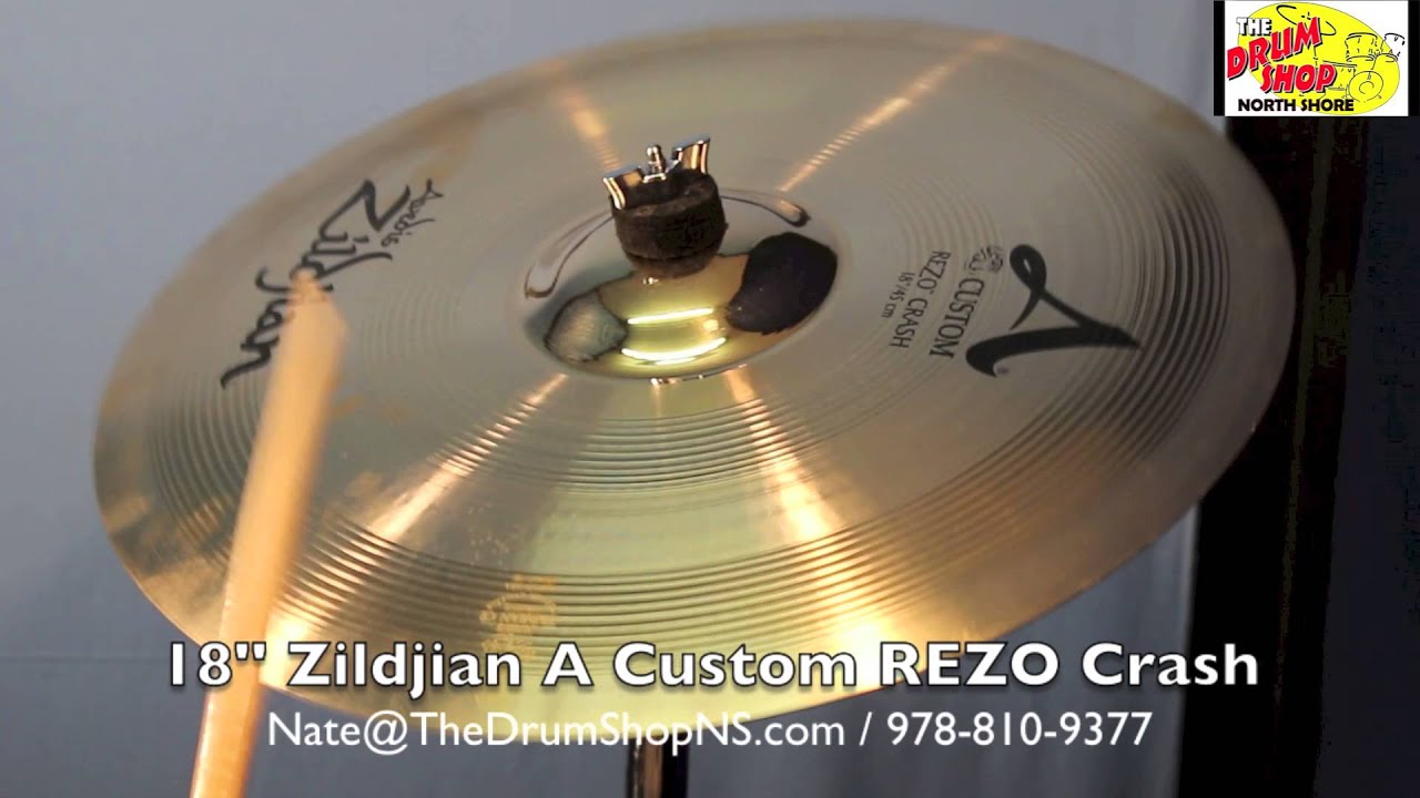 凛として時雨Zildjian A Custom Rezo Crash 18”