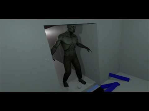 HTC Vive - Unity Test 1 - Zombie barrier break