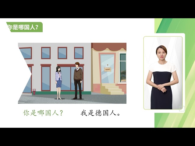 Short-term Spoken Chinese Threshold Vol. 1  Lesson 8 Which country are you from 你是哪国人 Part 1
