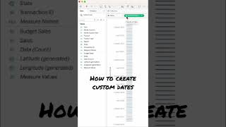 #tableau - custom dates 🗓️