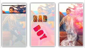 How To Make Trending Attitude Bad Boy WhatsApp Status Video Editing 2020 |In Kinemaster Kaise Banaye