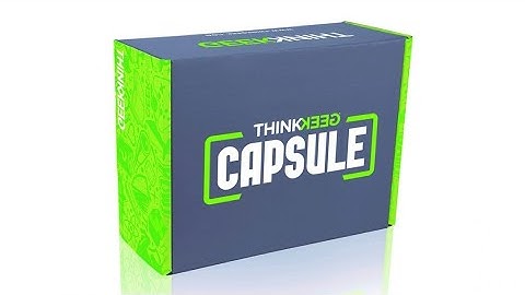 ThinkGeek Capsule #2! (July 2017)