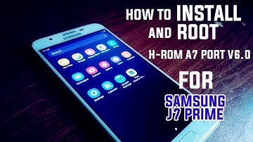 ONE UI 2.0 | HOW TO INSTALL AND ROOT H-ROM A7 V6.0 | ANDROID 10 FOR SAMSUNG J7 PRIME
