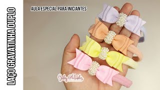 Gravatinha Duplo / Aula Especial para Iniciantes / Dicas no Alinhavo / Gaby Mendes