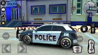 Police Car Drift Sim 2023-1-جديد-افضل محاكي العاب سيارات الشرطة بدون نت screenshot 3