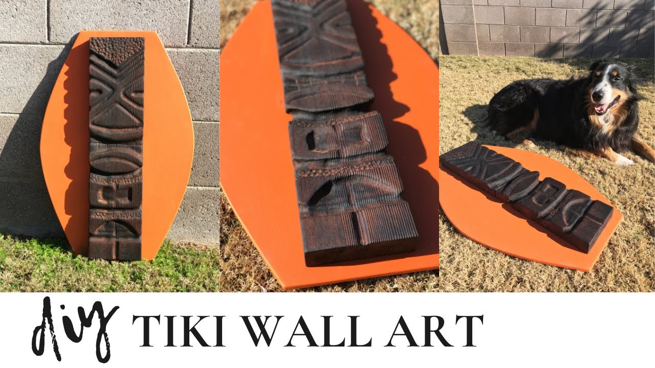 DIY Tiki Wall Art | Intro to Power Carving