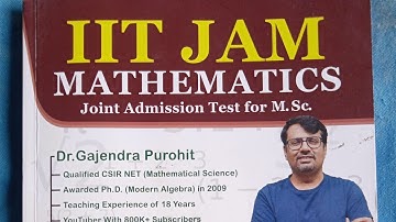 gp sir book review iit jam @gajendrapurohit