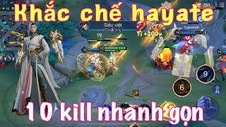 Valhein tướng có thể khắc chế Hayate - LQMB