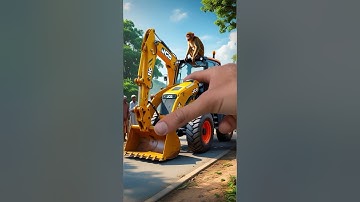 JCB loder #jcb Squeeze #aiedits #automobile #automotiveedit #aivfx #ai #aivideo #ai