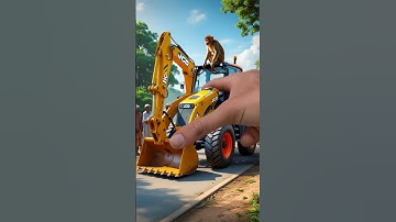 JCB loder #jcb Squeeze #aiedits #automobile #automotiveedit #aivfx #ai #aivideo #ai