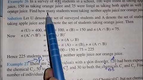 #Practical problems on Union & Intersection of Two Sets#Exercise-1.6#Class-11#Math Meri jaan