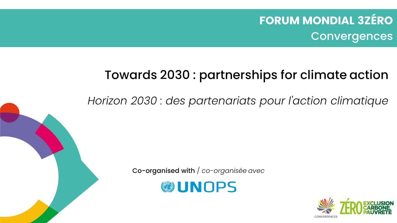 Towards 2030: partnerships for climate action - YouTube