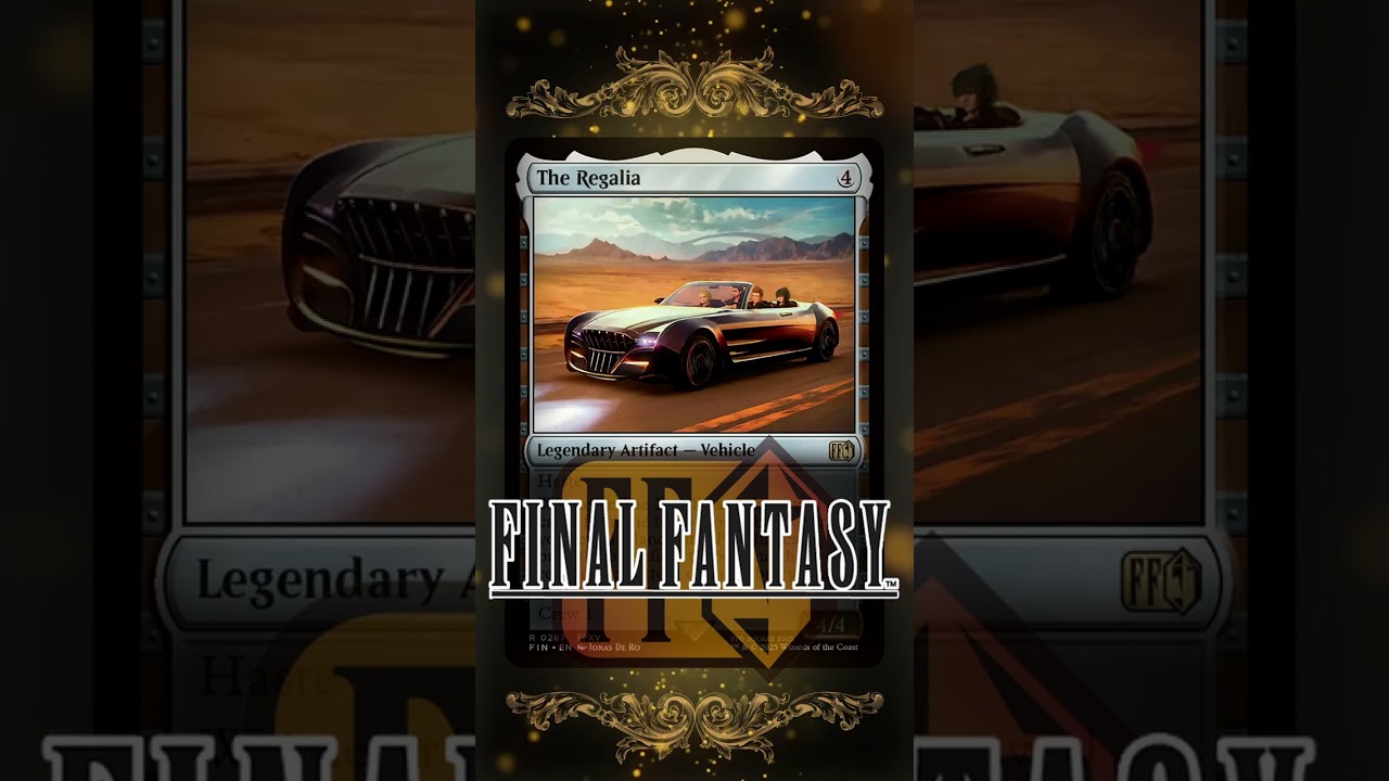 final fantasy mtg regalia The [267] [FINAL FANTASY] [Foil]  Face to Face Games The Regalia | Final Fantasy