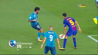 ملخص لمسات لاعبي ريال مدريد امام برشلونه | ذهاب السوبر الاسباني 2017 HD